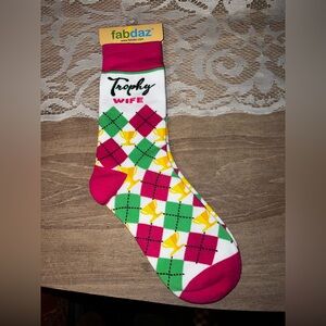 NWT Trophy wife socks women’s shoe size 5-10